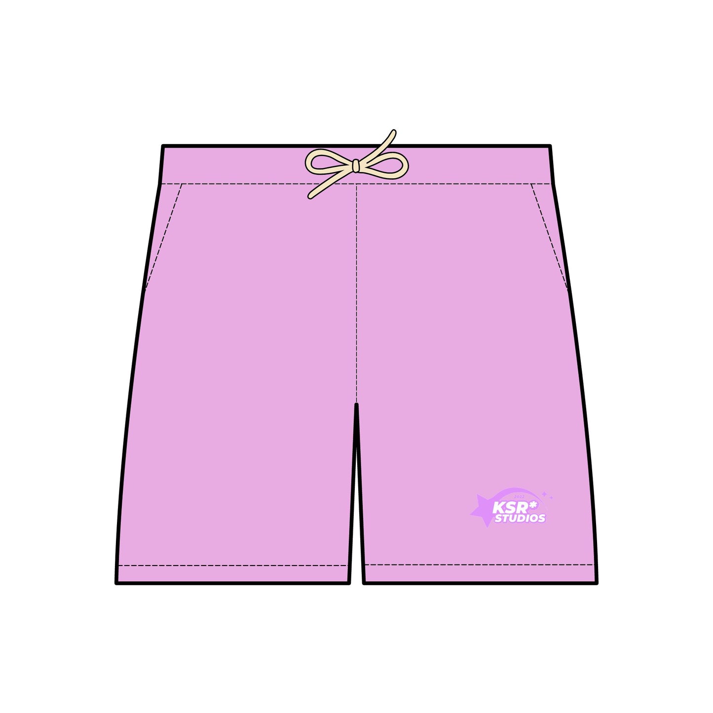Unisex Garment-Dyed Lightweight Fleece Sweat Shorts