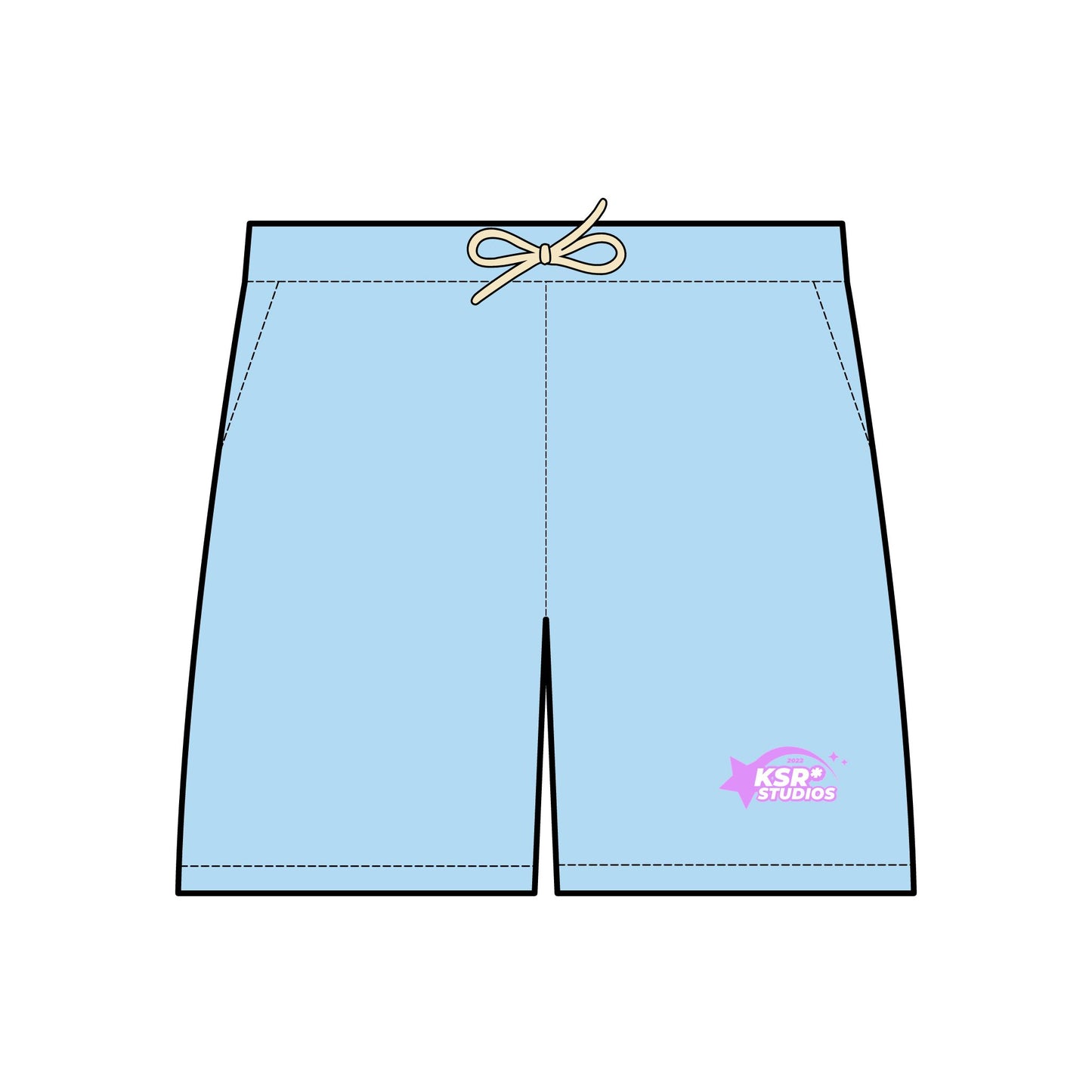 Unisex Garment-Dyed Lightweight Fleece Sweat Shorts
