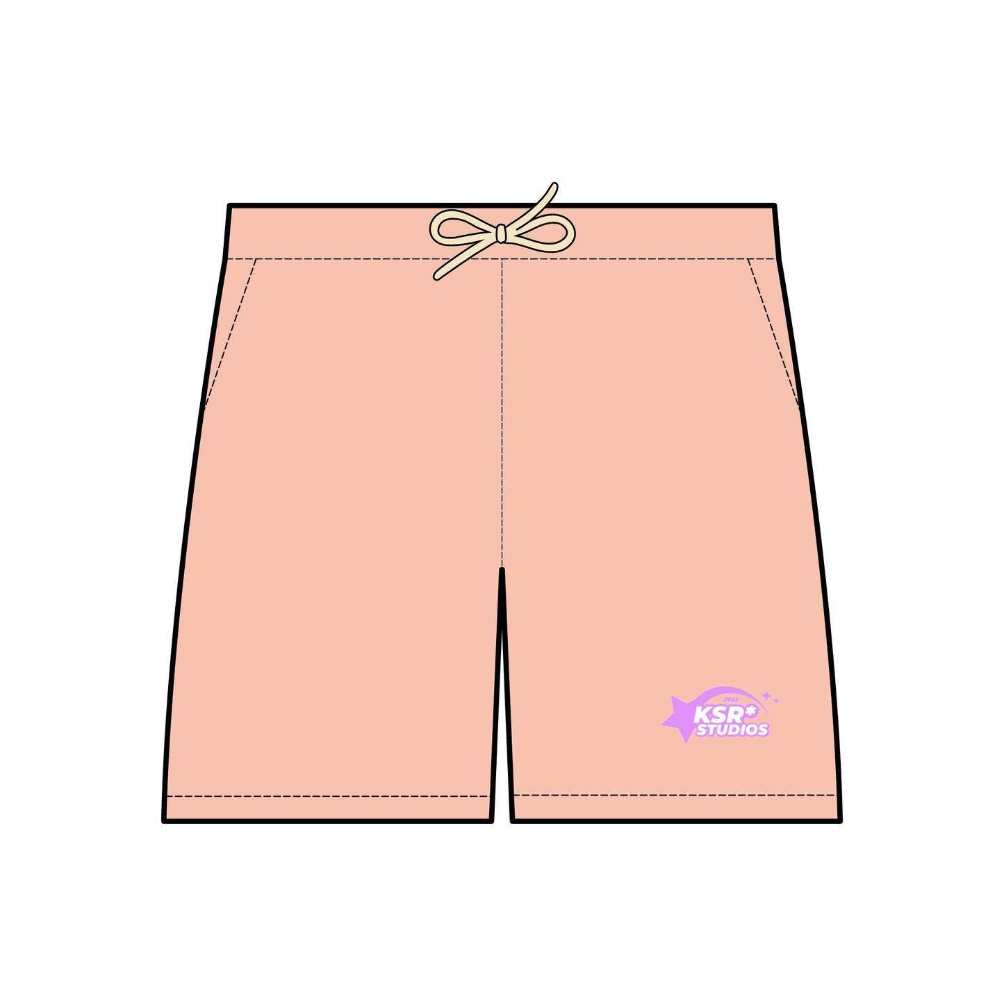 Unisex Garment-Dyed Lightweight Fleece Sweat Shorts