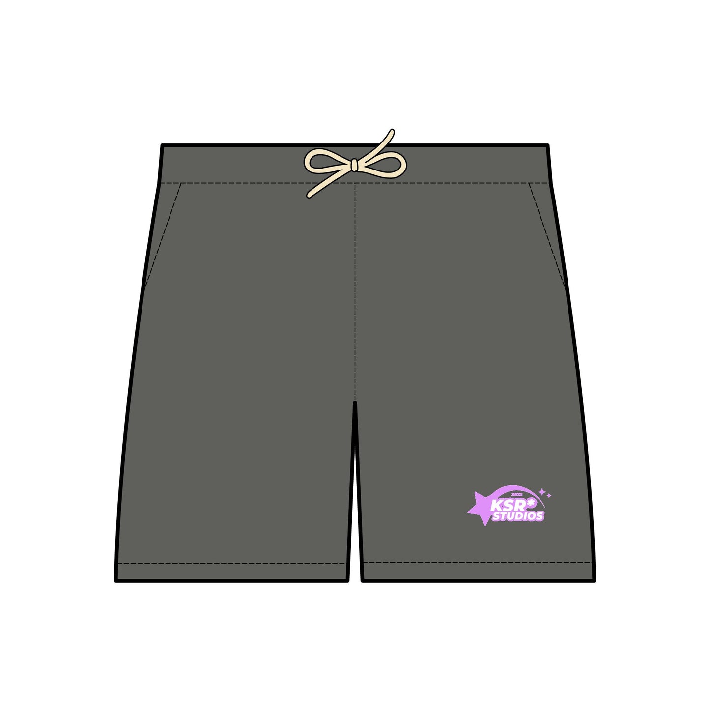 Unisex Garment-Dyed Lightweight Fleece Sweat Shorts