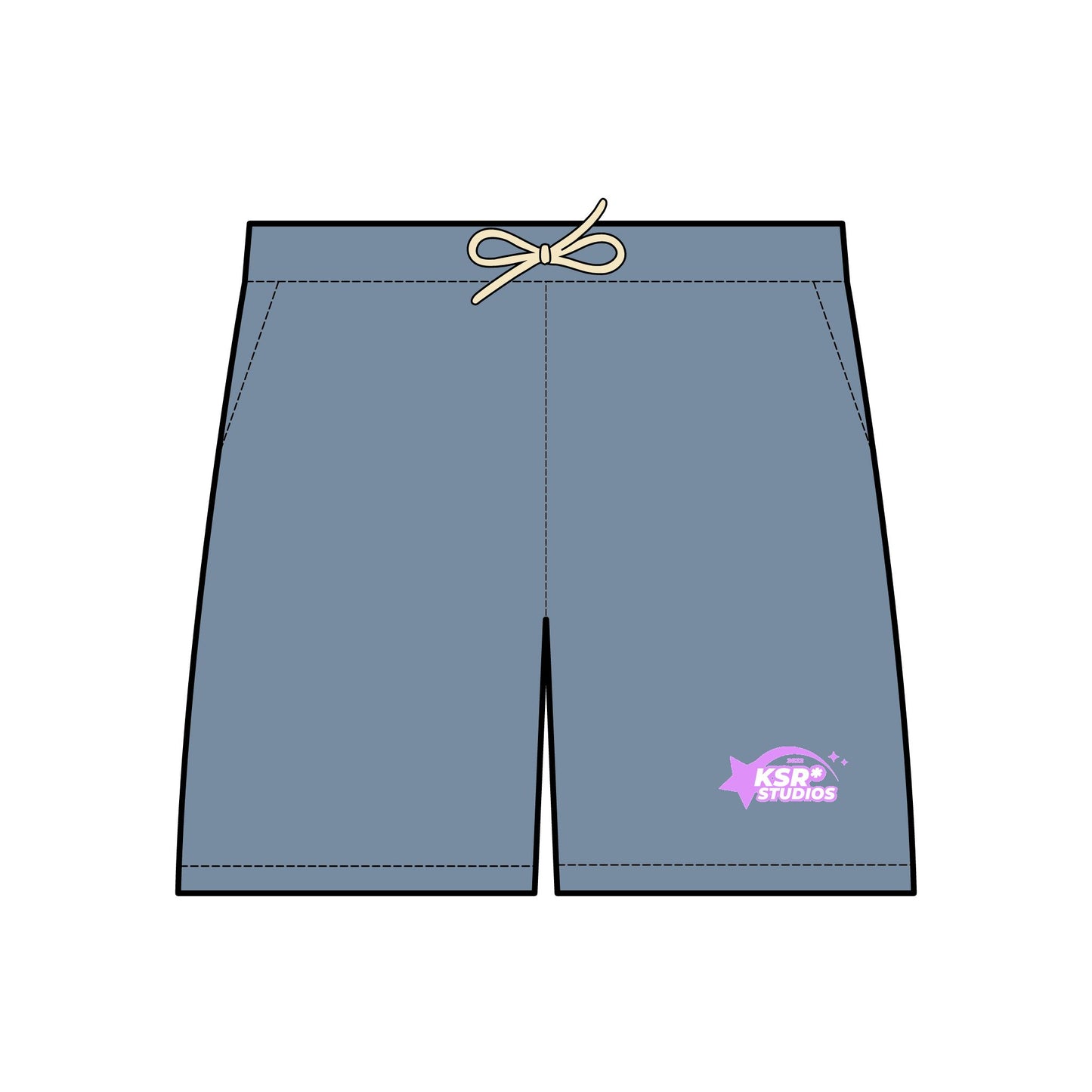 Unisex Garment-Dyed Lightweight Fleece Sweat Shorts